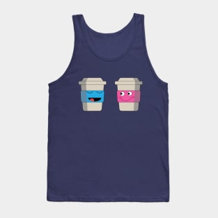 Coffee For Him and Her Tank Top